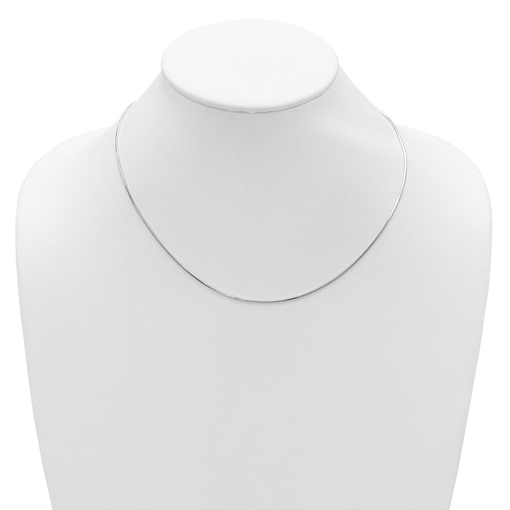 Sterling Silver 1mm Snake Chain, 16"