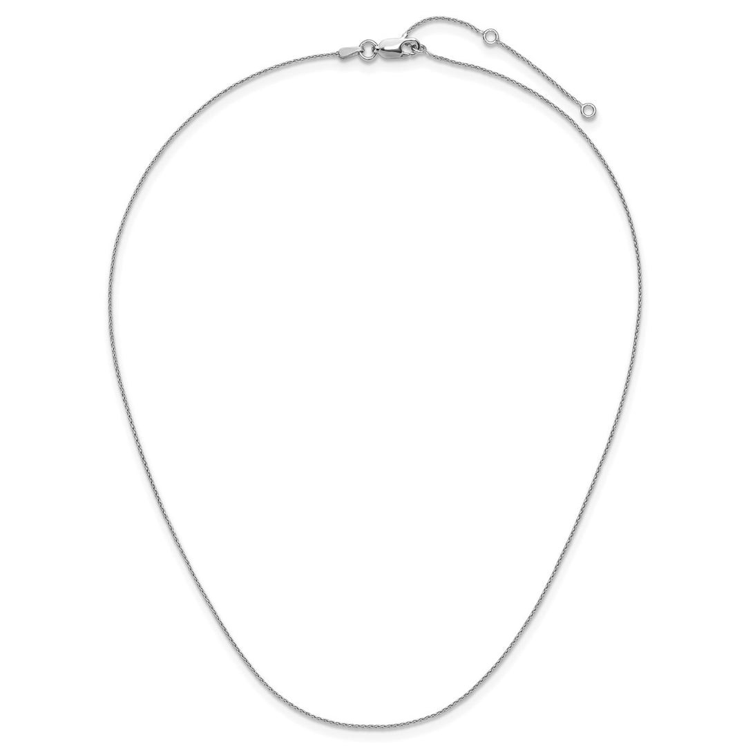 Sterling Silver 0.85mm Spiga (Wheat) Chain, 16