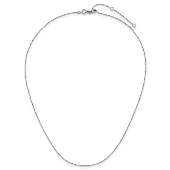 Sterling Silver 0.85mm Spiga (Wheat) Chain, 16"
