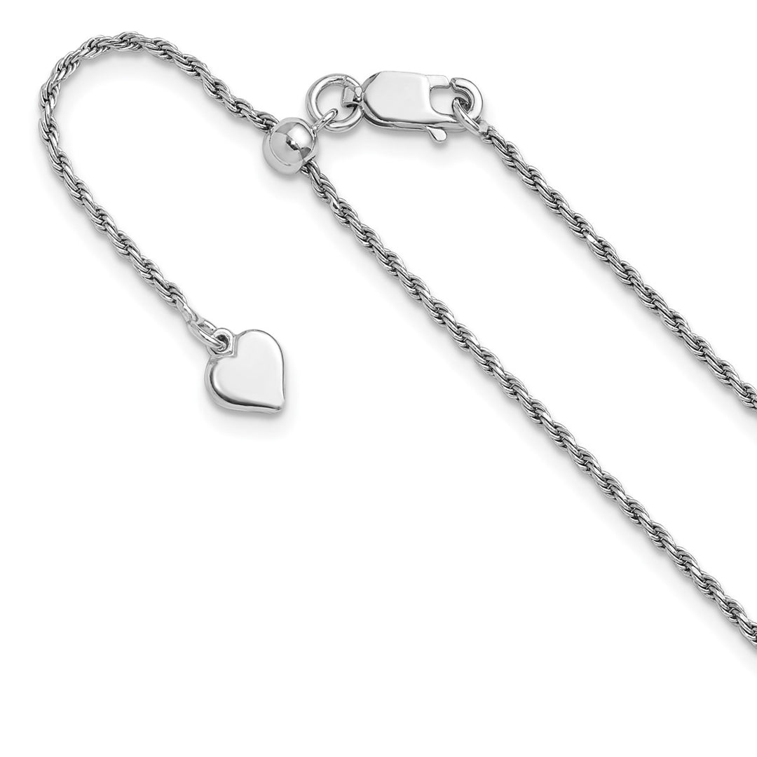 Sterling Silver 1.4mm Rope Chain, 22"