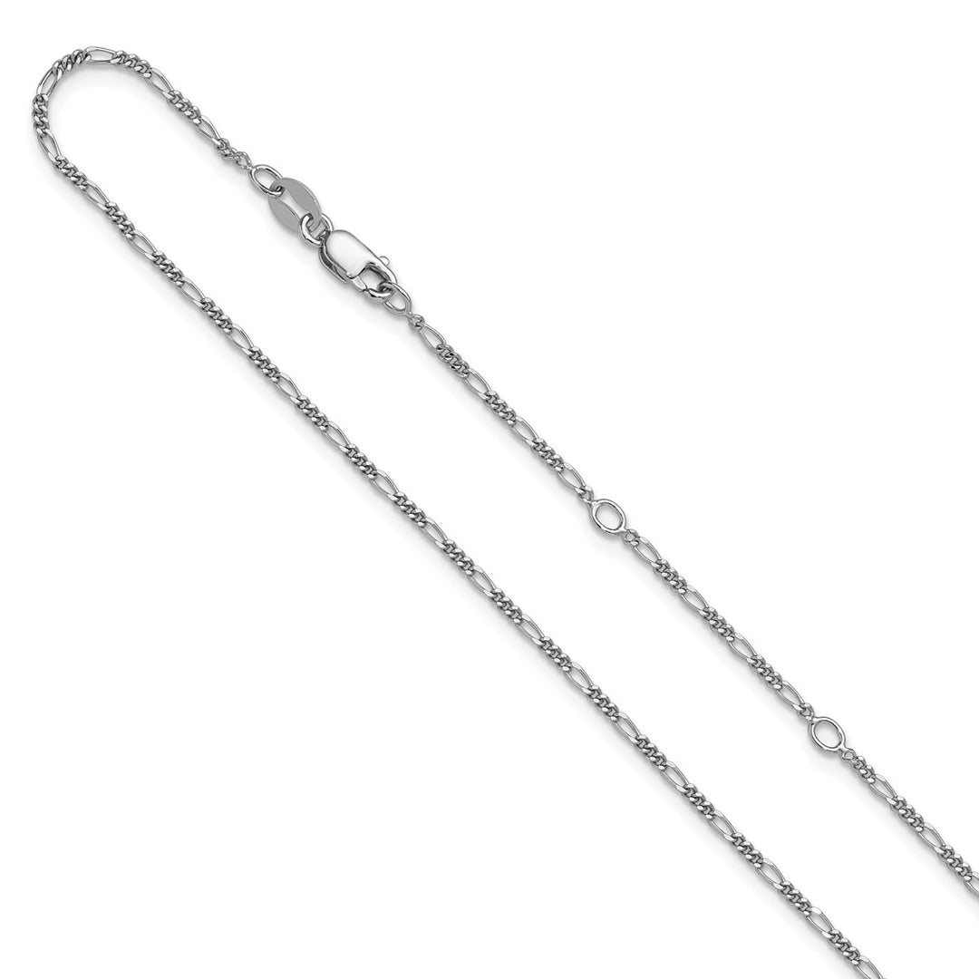 Sterling Silver 1.45mm Figaro Chain, 16