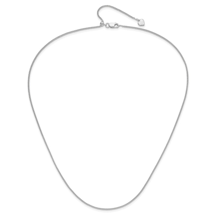 Sterling Silver 1.3mm Spiga (Wheat) Chain, 22"