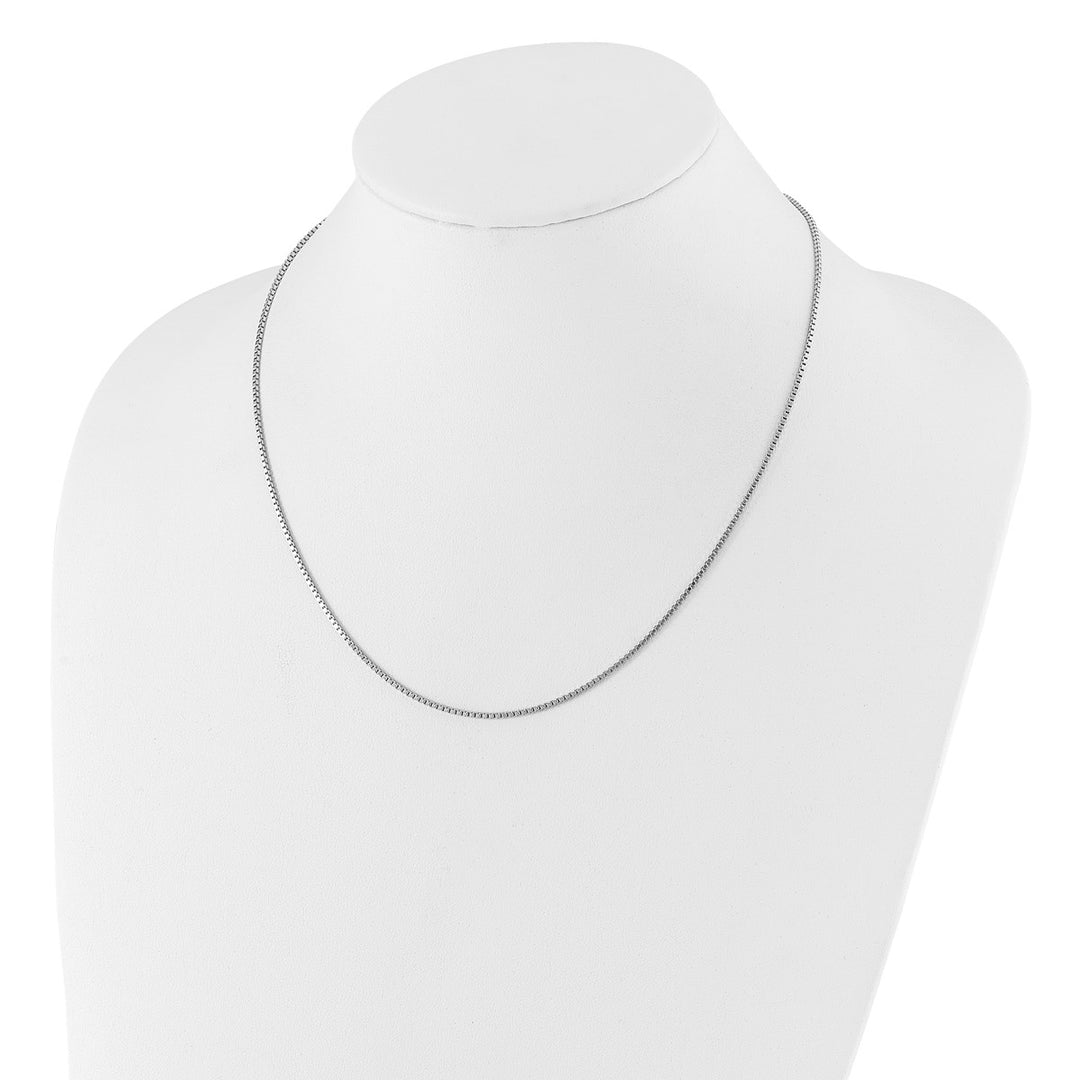 Sterling Silver 1.3mm Box Chain, 22