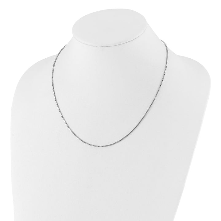 Sterling Silver 1.3mm Box Chain, 22"