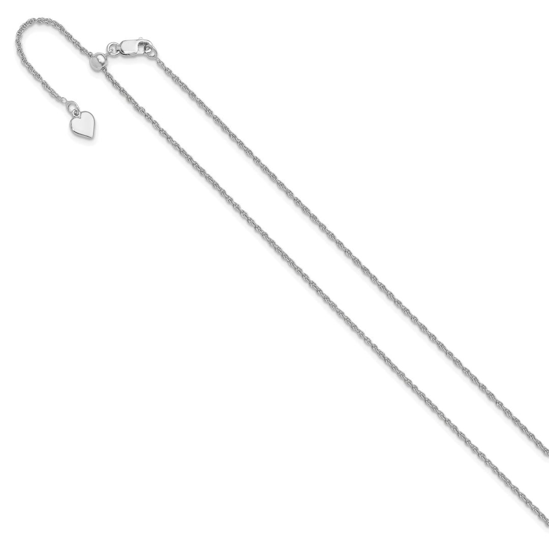 Sterling Silver 1.35mm Rope Chain, 22