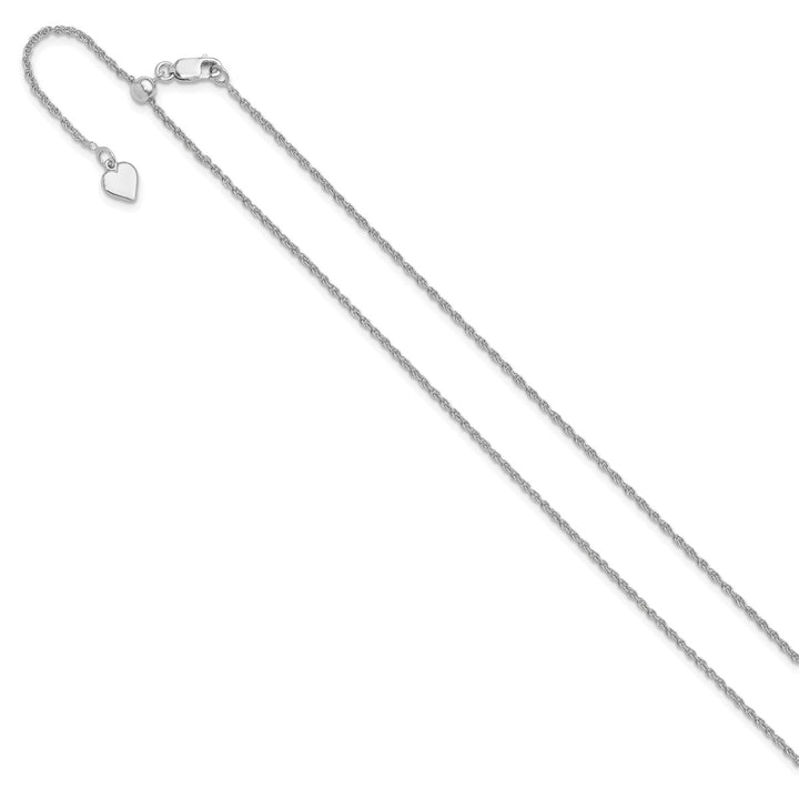 Sterling Silver 1.35mm Rope Chain, 22"