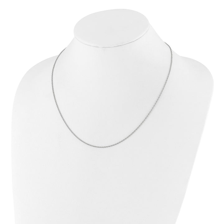 Sterling Silver 1.35mm Rope Chain, 22"