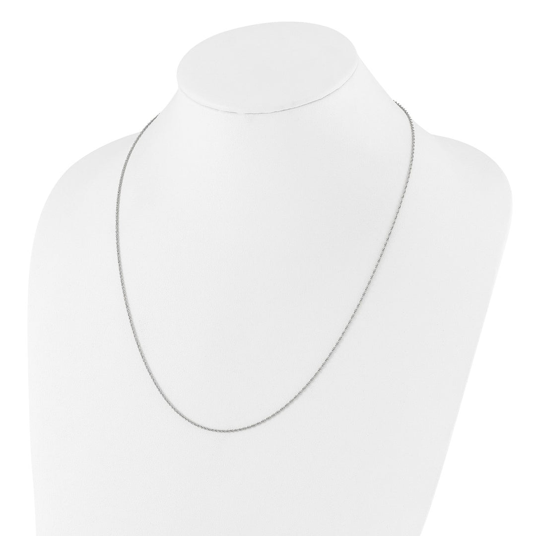 Sterling Silver 1.35mm Rope Chain, 22