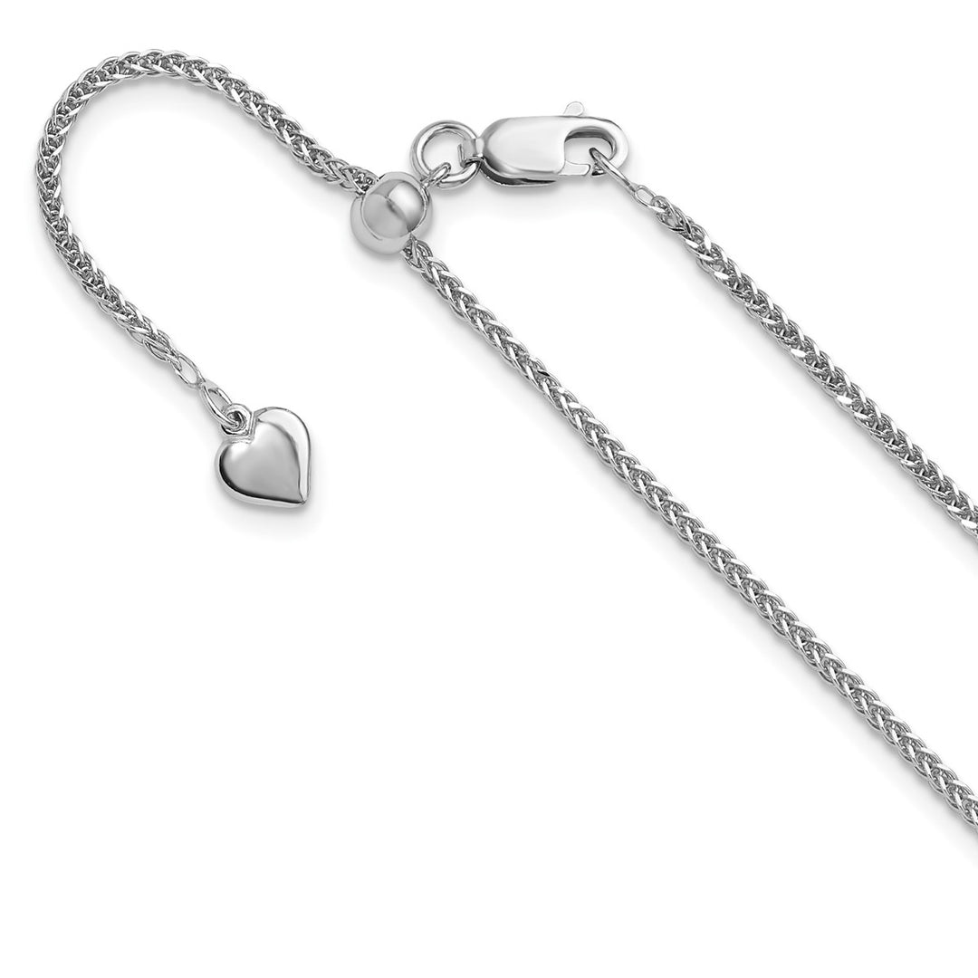 Sterling Silver 1.45mm Spiga (Wheat) Chain, 22"