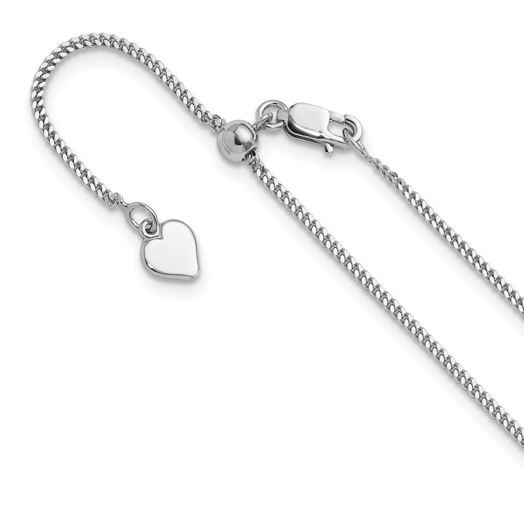 Sterling Silver 1.4mm Curb Chain, 22"