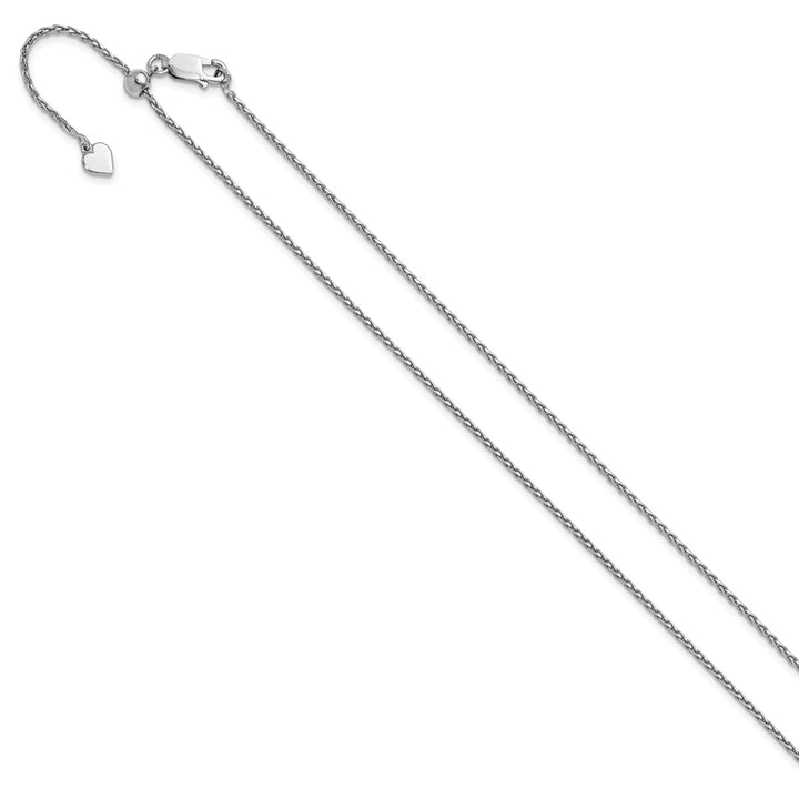 Sterling Silver 1.5mm Spiga (Wheat) Chain, 22"