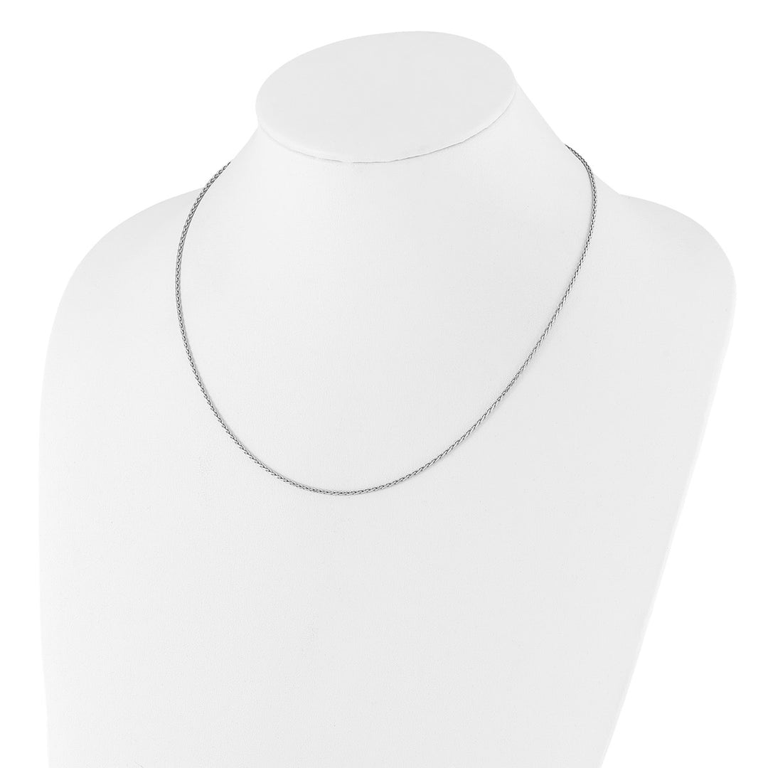 Sterling Silver 1.5mm Spiga (Wheat) Chain, 22
