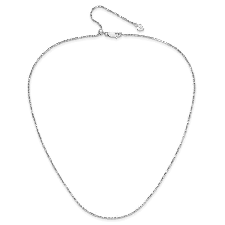Sterling Silver 1.5mm Spiga (Wheat) Chain, 22"