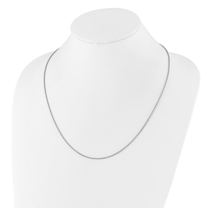 Sterling Silver 1.5mm Spiga (Wheat) Chain, 22"