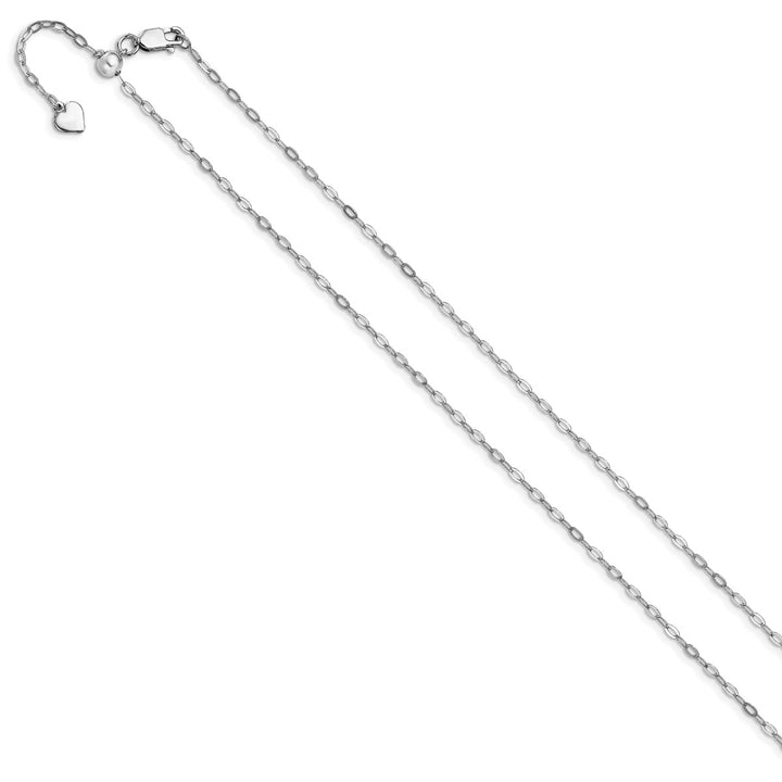 Sterling Silver 2mm Cable Chain, 22"