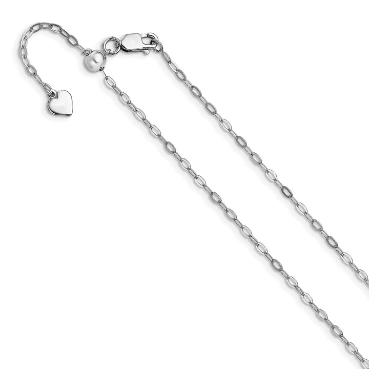 Sterling Silver 2mm Cable Chain, 22"