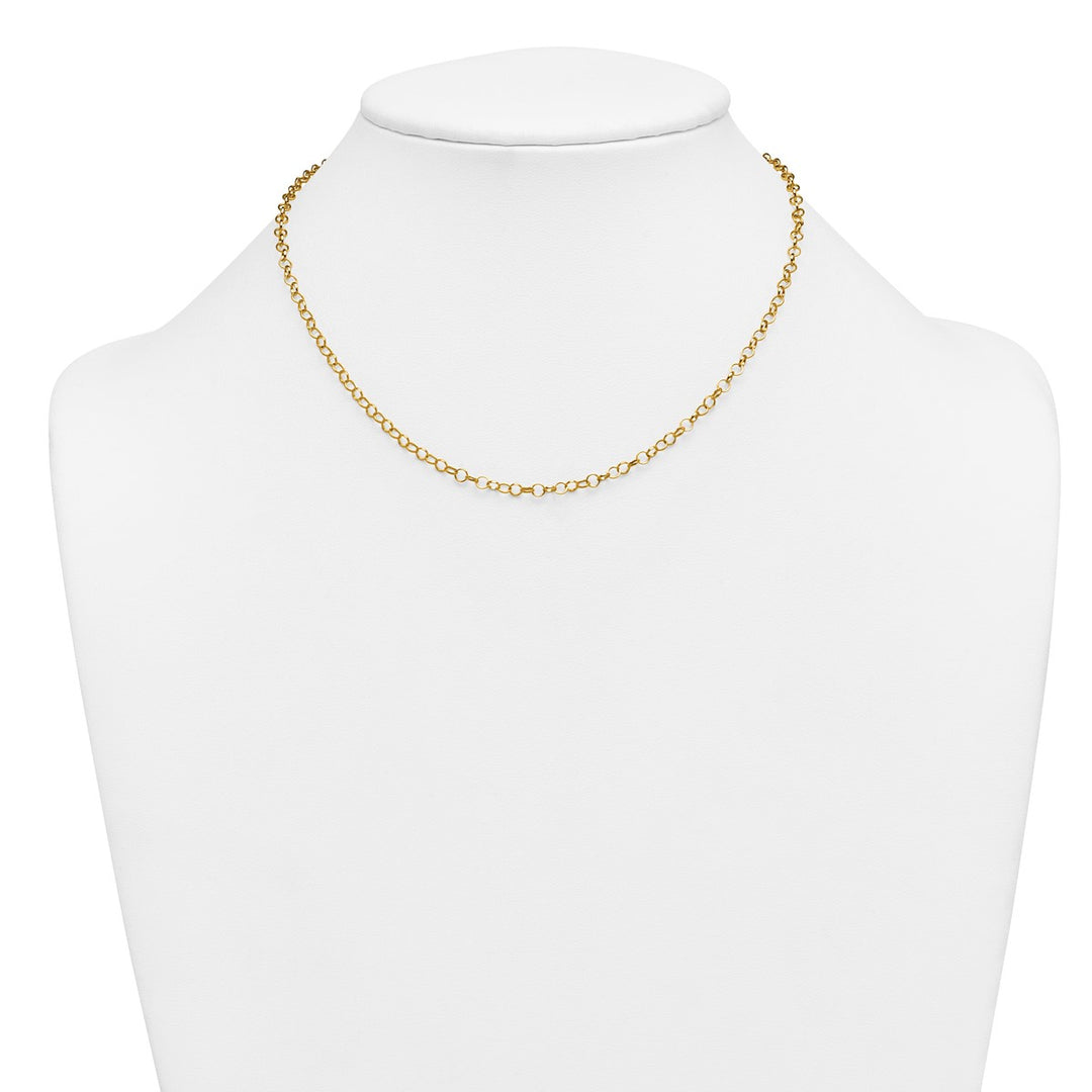 Gold Filled 3.20 Rolo Chain, 16
