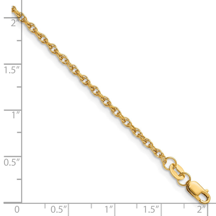 Gold Filled 2.10mm Ropa Chain, 16"