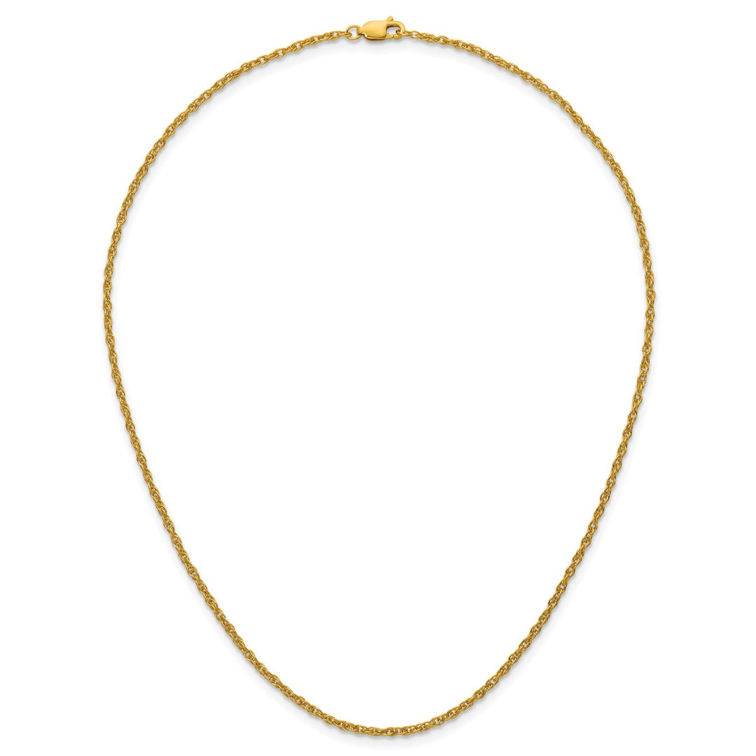 Gold Filled 2.10mm Ropa Chain, 16