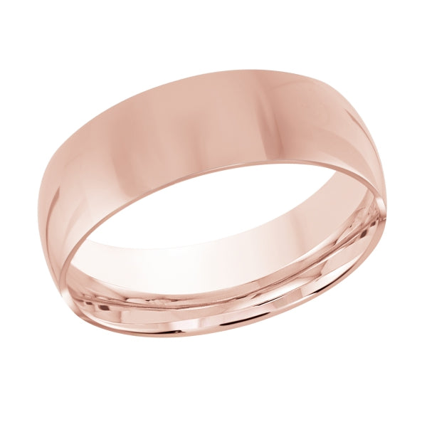 10K Classic Polish 8mm Gold Ring