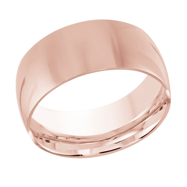 10K Classic Polish 10mm Gold Ring