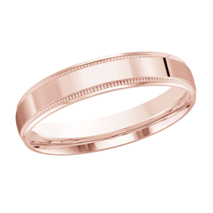 10K Minimalistic 4mm Design Gold Band