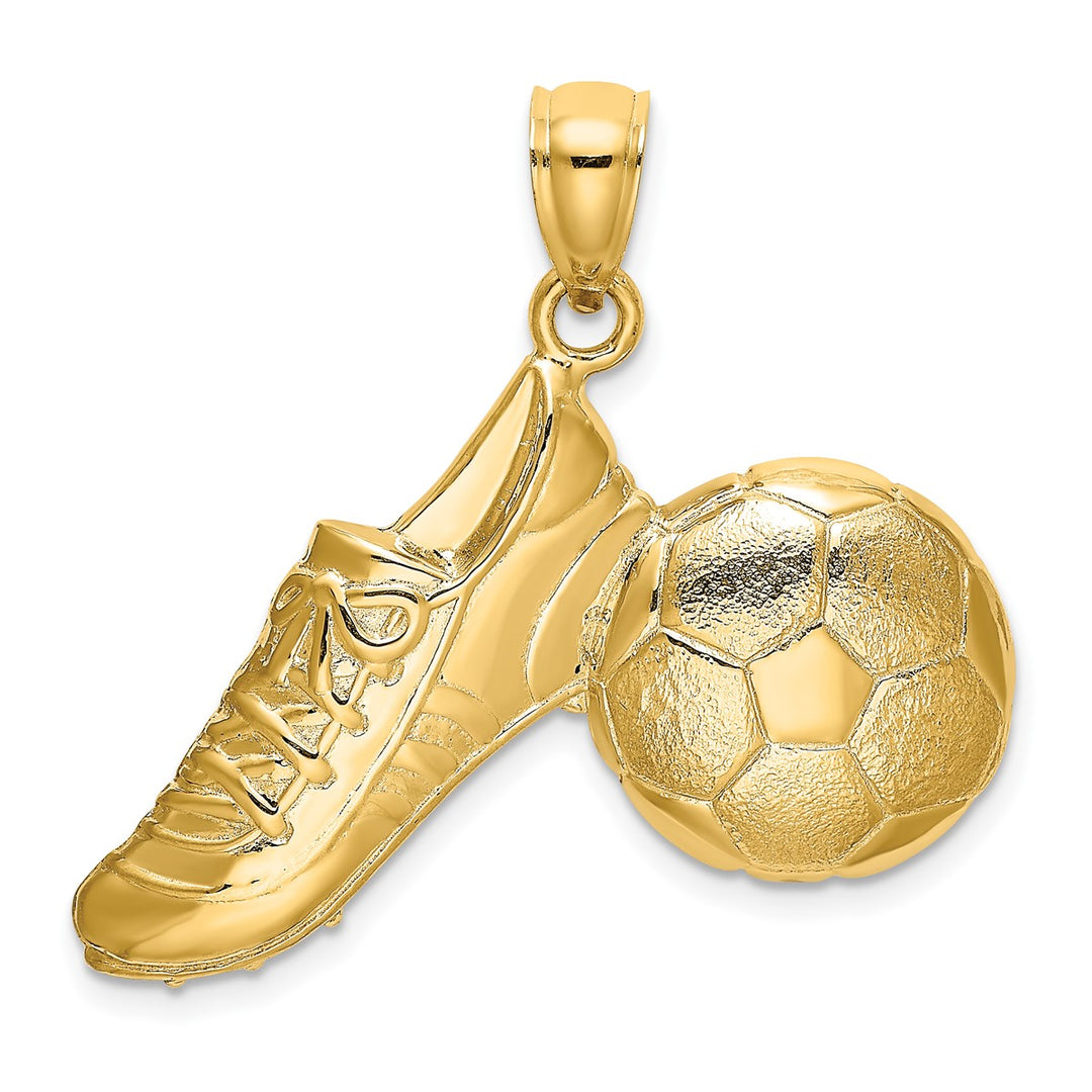 Soccer Ball and Shoe Charm