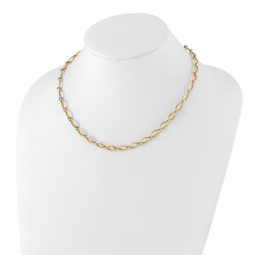 Gold 6.79mm Link, Other Necklace, 18