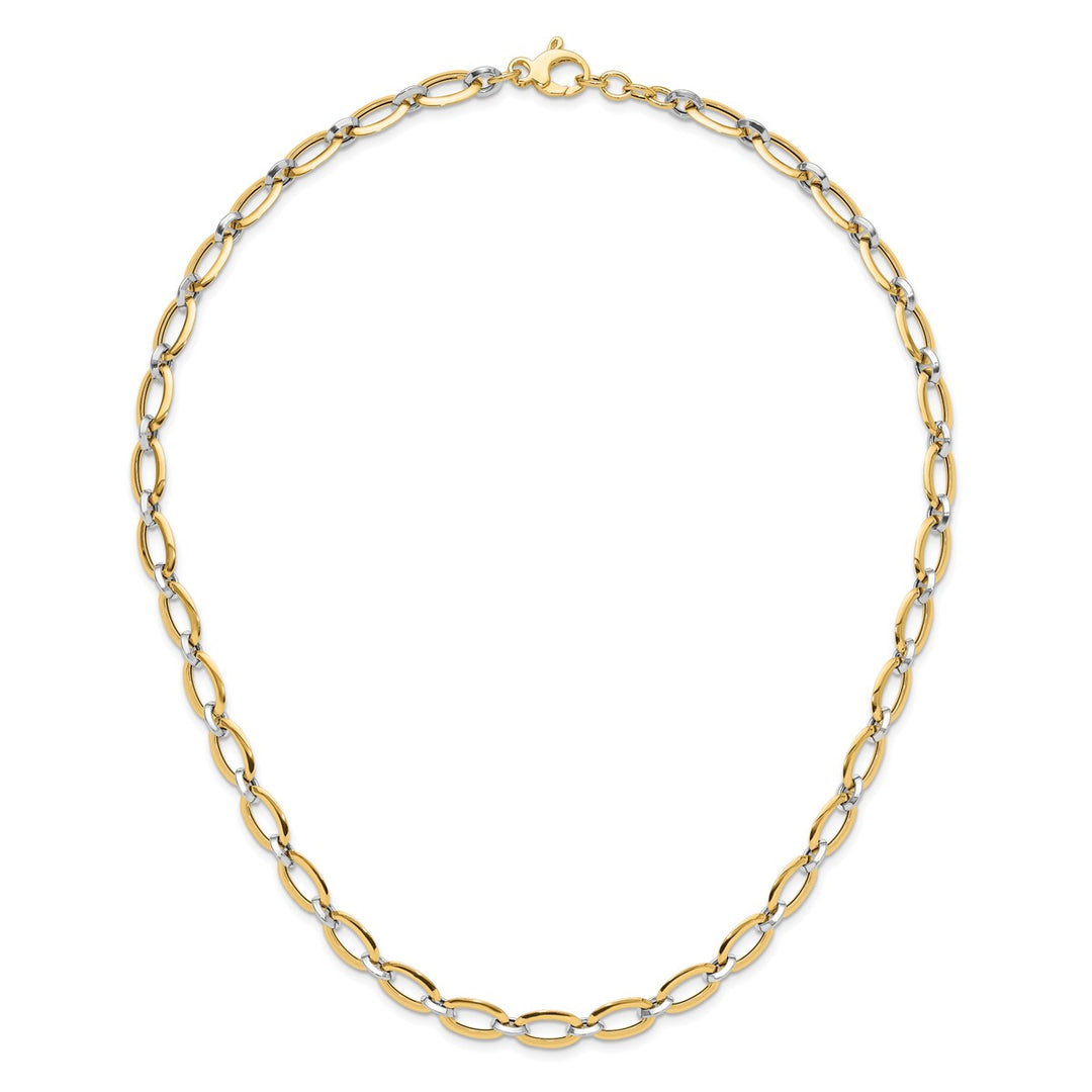 Gold 6.79mm Link, Other Necklace, 18