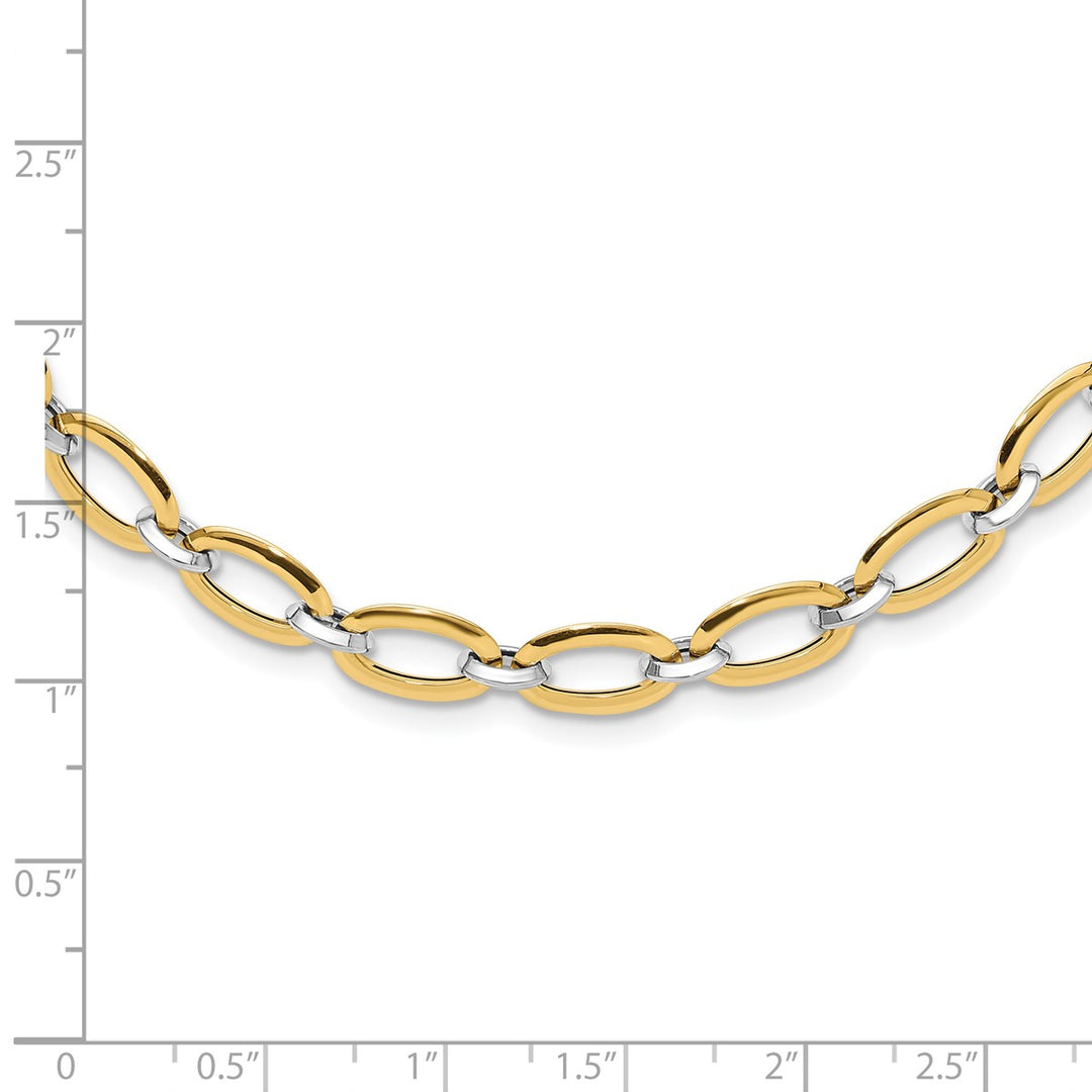 Gold 6.79mm Link, Other Necklace, 18