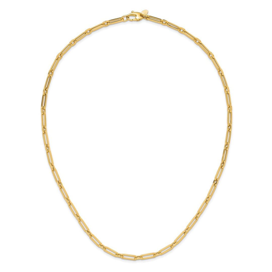 Gold 4mm Link, Other Necklace, 18