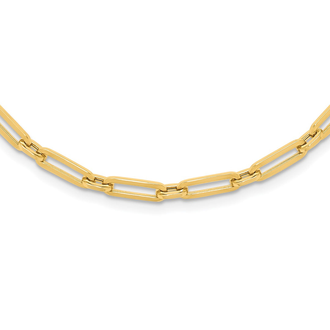 Gold 4mm Link, Other Necklace, 18