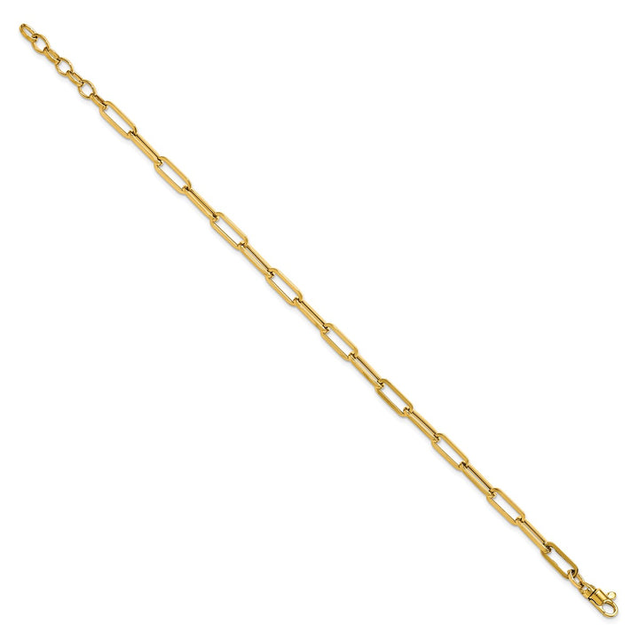Gold 4.5mm Fashion Bracelet, 7.5"