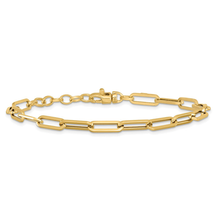 Gold 4.5mm Fashion Bracelet, 7.5"