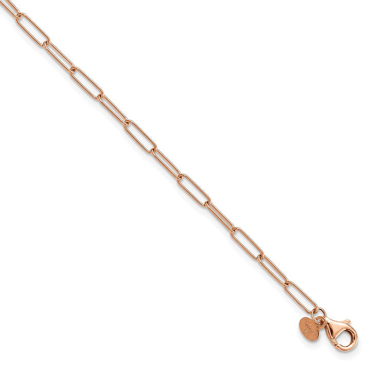 Gold 2.59mm Link, Other Anklet, 10"