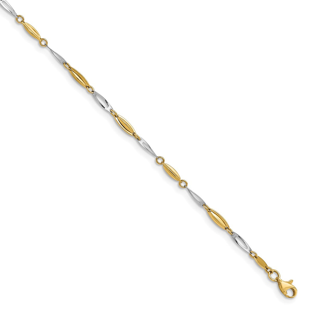 Gold 3mm Other Chains Anklet, 9"