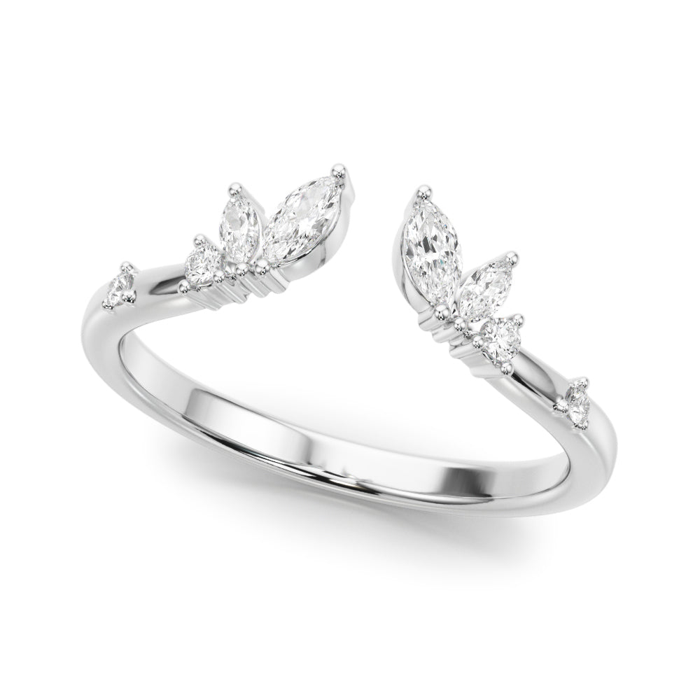 Marquise & Round Lab-Grown Diamond Ring