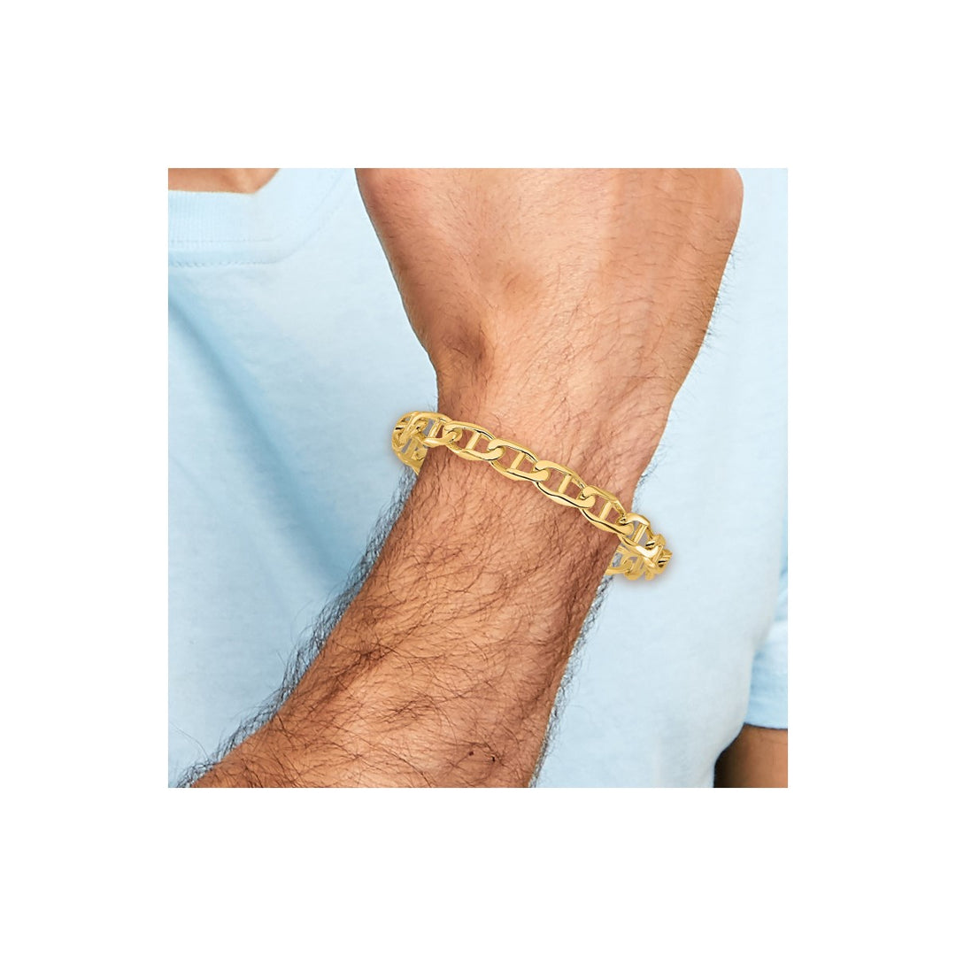 Gold 9mm Anchor Chain, 1