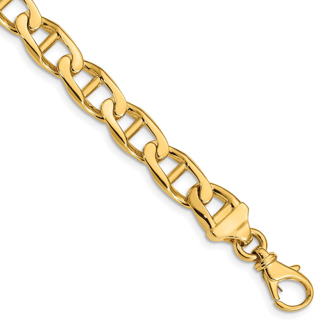 Gold 9mm Anchor Chain, 1"