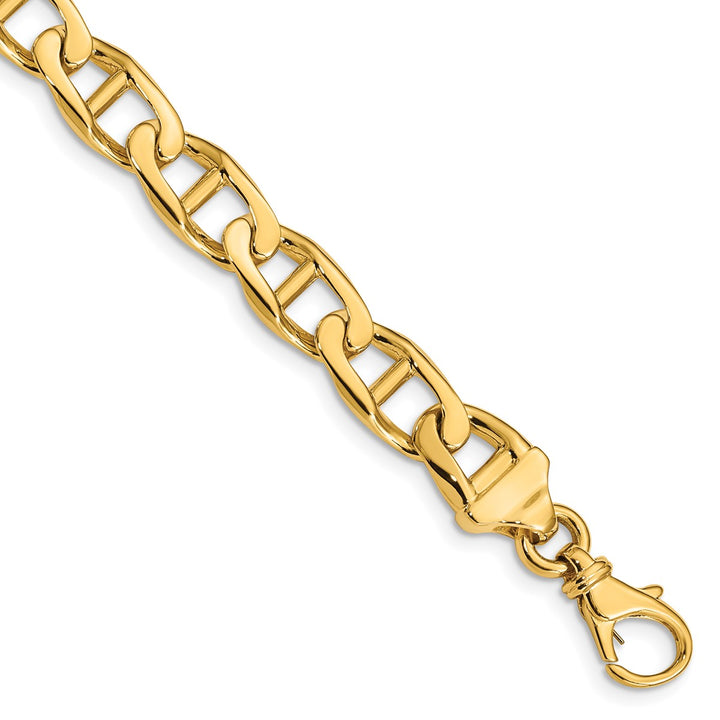 Gold 9mm Anchor Chain, 1"