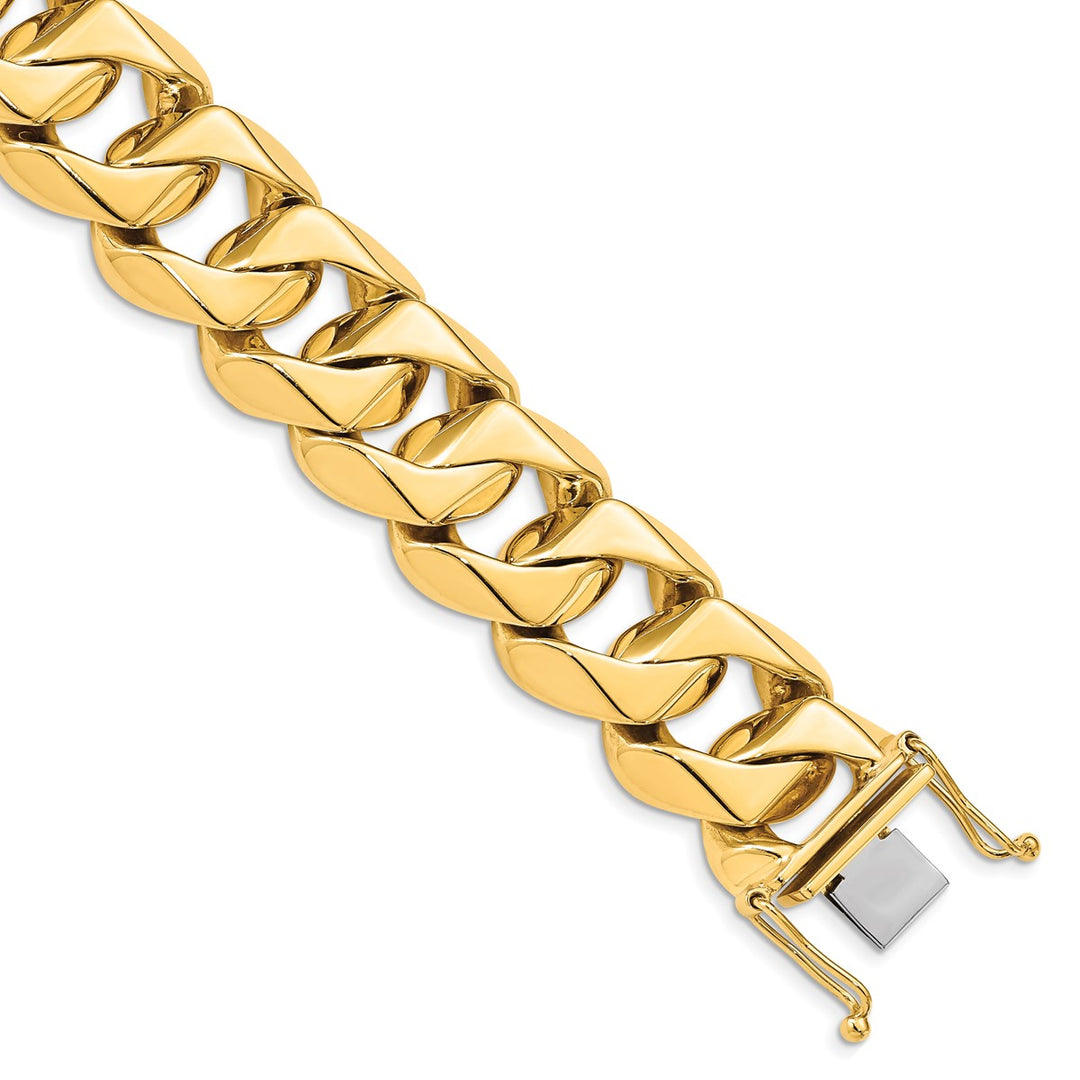 Gold 19mm Curb Chain, 20"