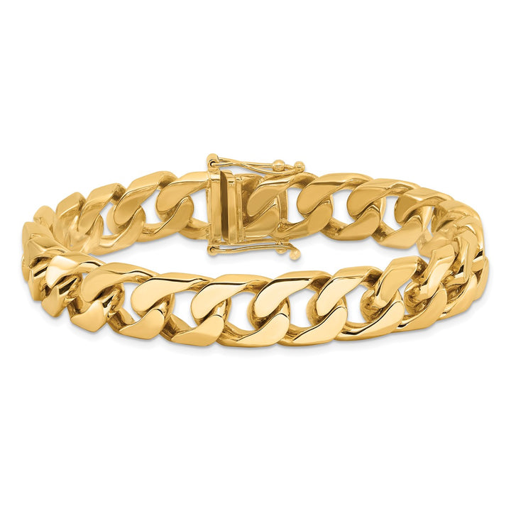 Gold 12mm Curb Chain, 20"