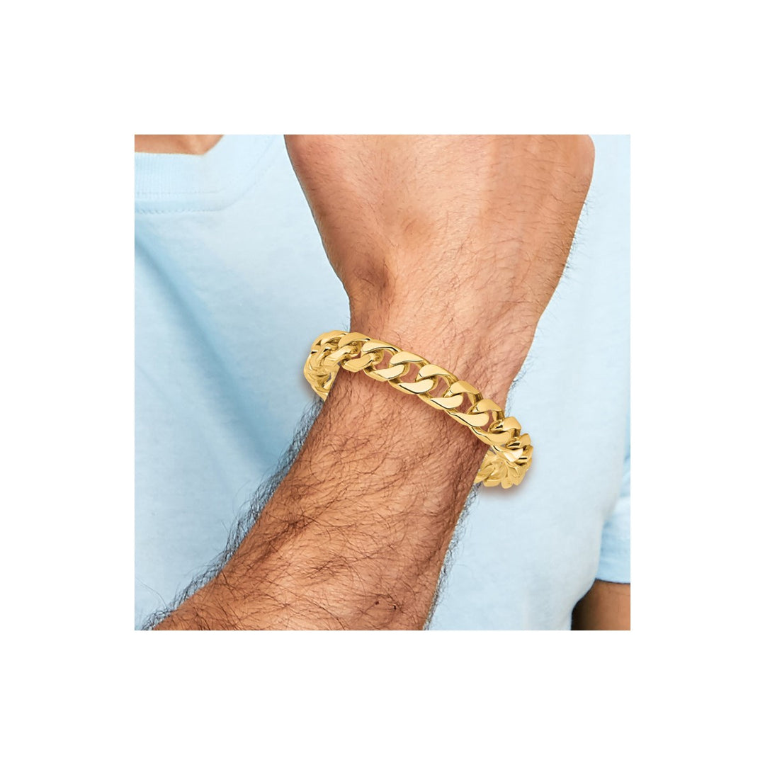 Gold 12mm Curb Chain, 20
