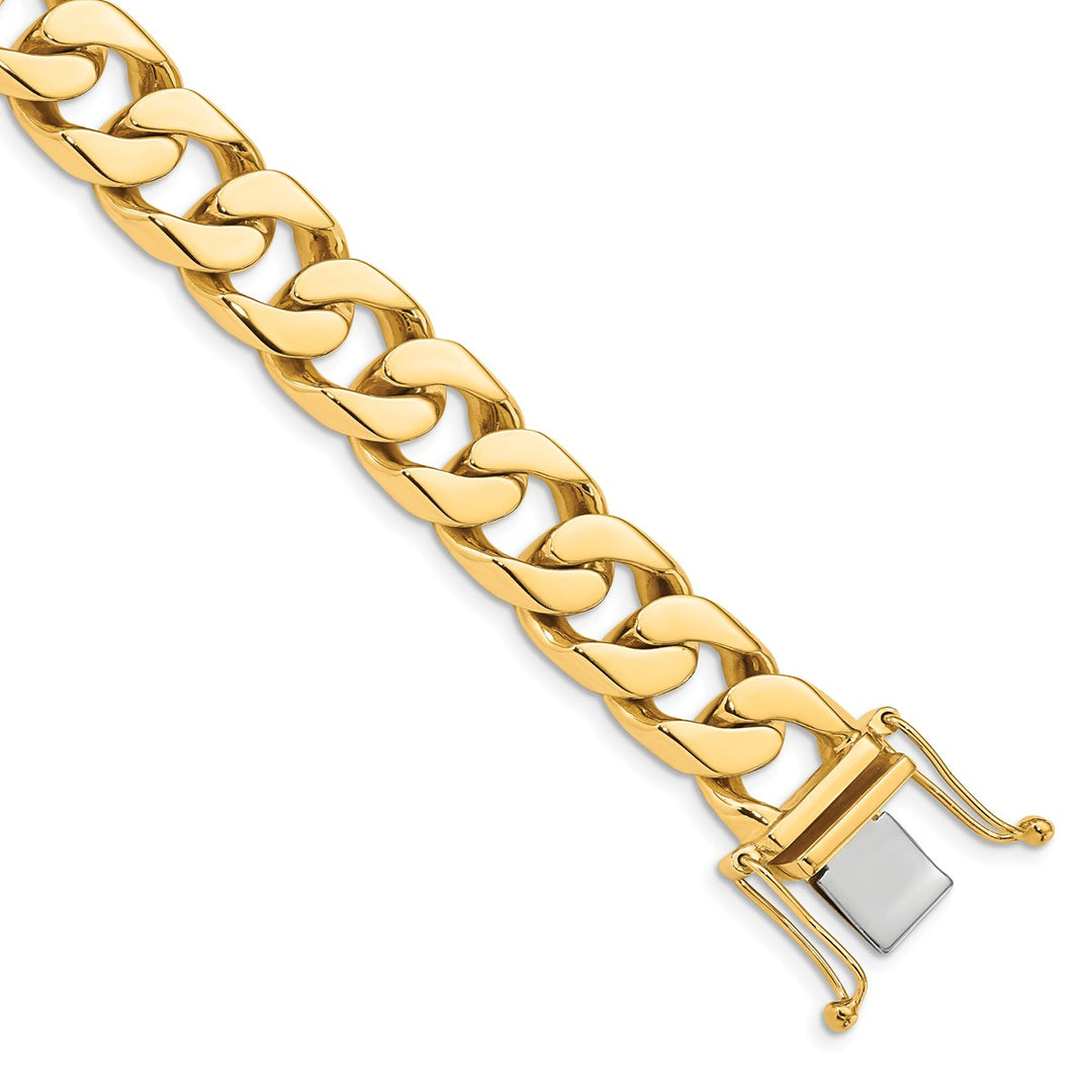 Gold 12mm Curb Chain, 20"