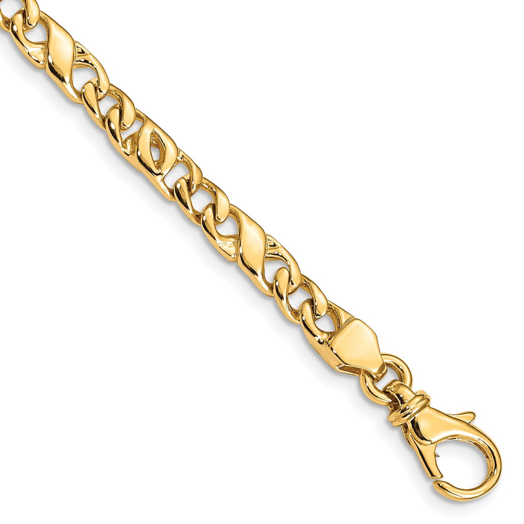 Gold 4.8mm Fancy Chain, 1"
