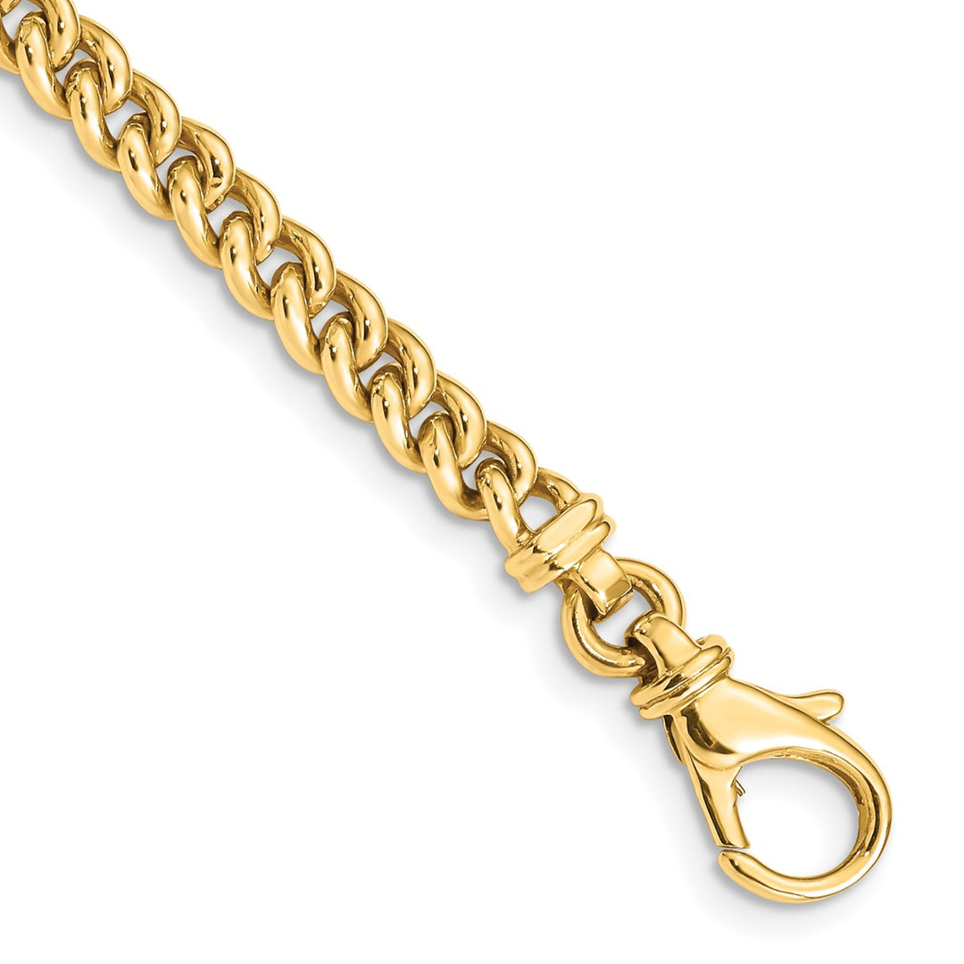 Gold 4.5mm Fancy Necklaces, 18