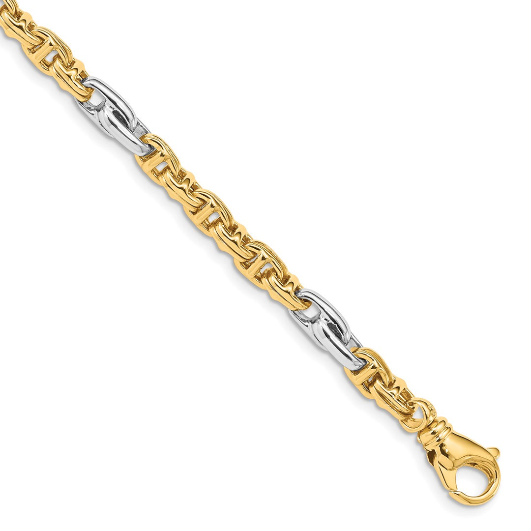 Gold 5.38mm Fancy Bracelet, 1"