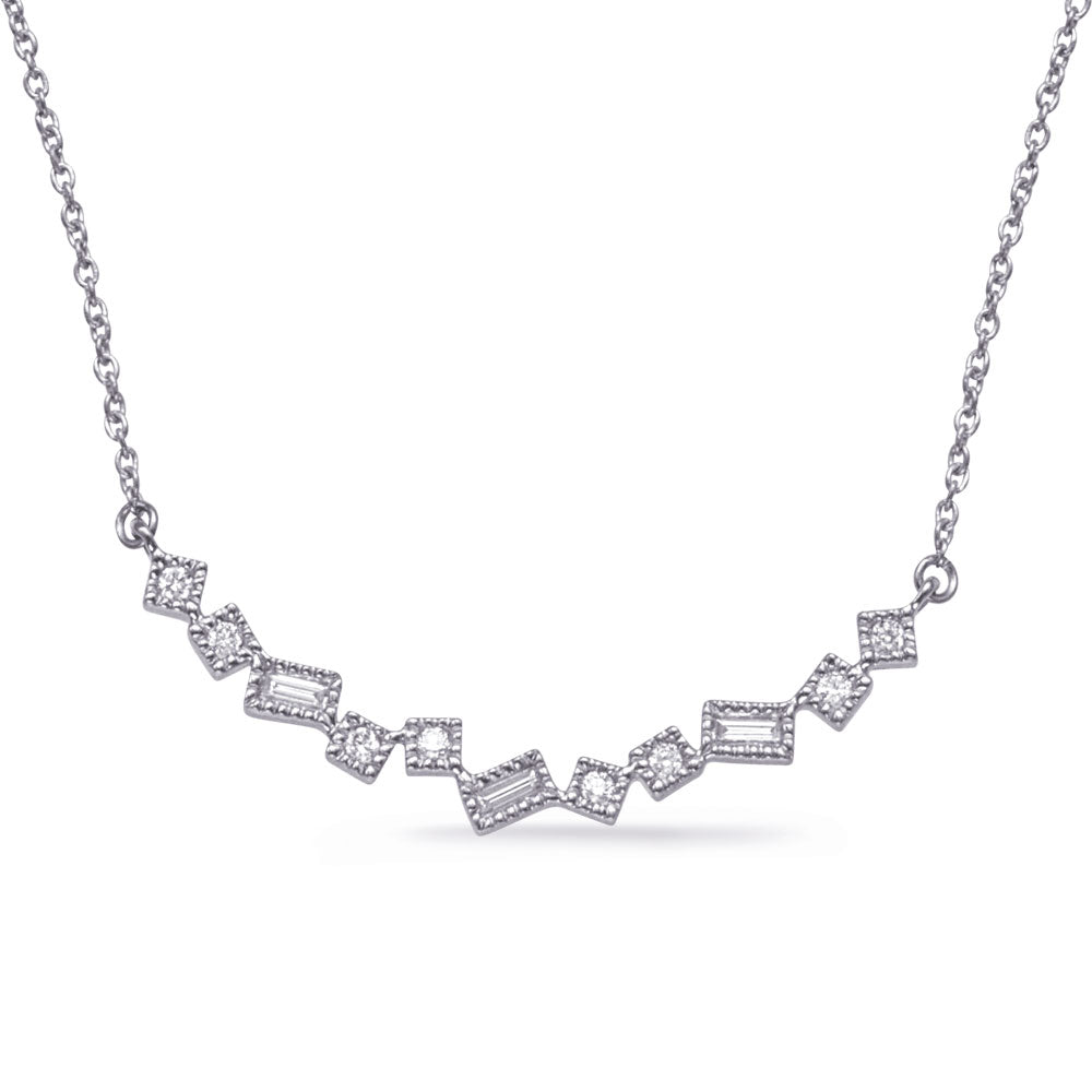 0.12 ctw. GOLD DIAMOND NECKLACE - View 1