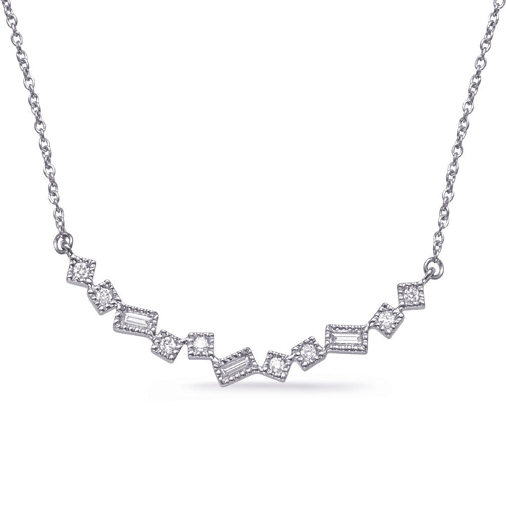 0.12 ctw. GOLD DIAMOND NECKLACE - View 1