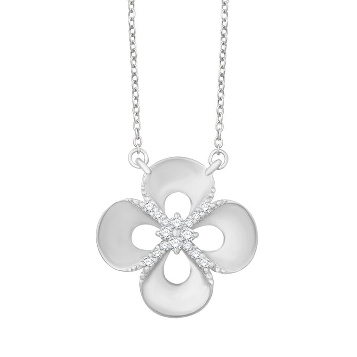 0.13 ctw. Elegant GOLD DIAMOND NECKLACE